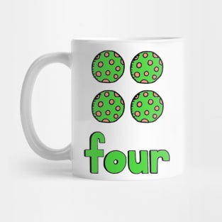 This is the NUMBER 4 Mug